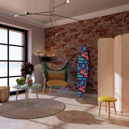 CACTUS VIBES Dekorativ Surfbräda