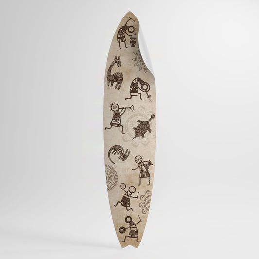 AFRICAN STYLE Väggdekal surfbräda