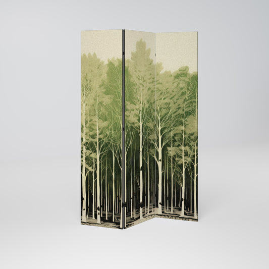 UNKNOWN NATURE Decorative 3-Panel Room Divider