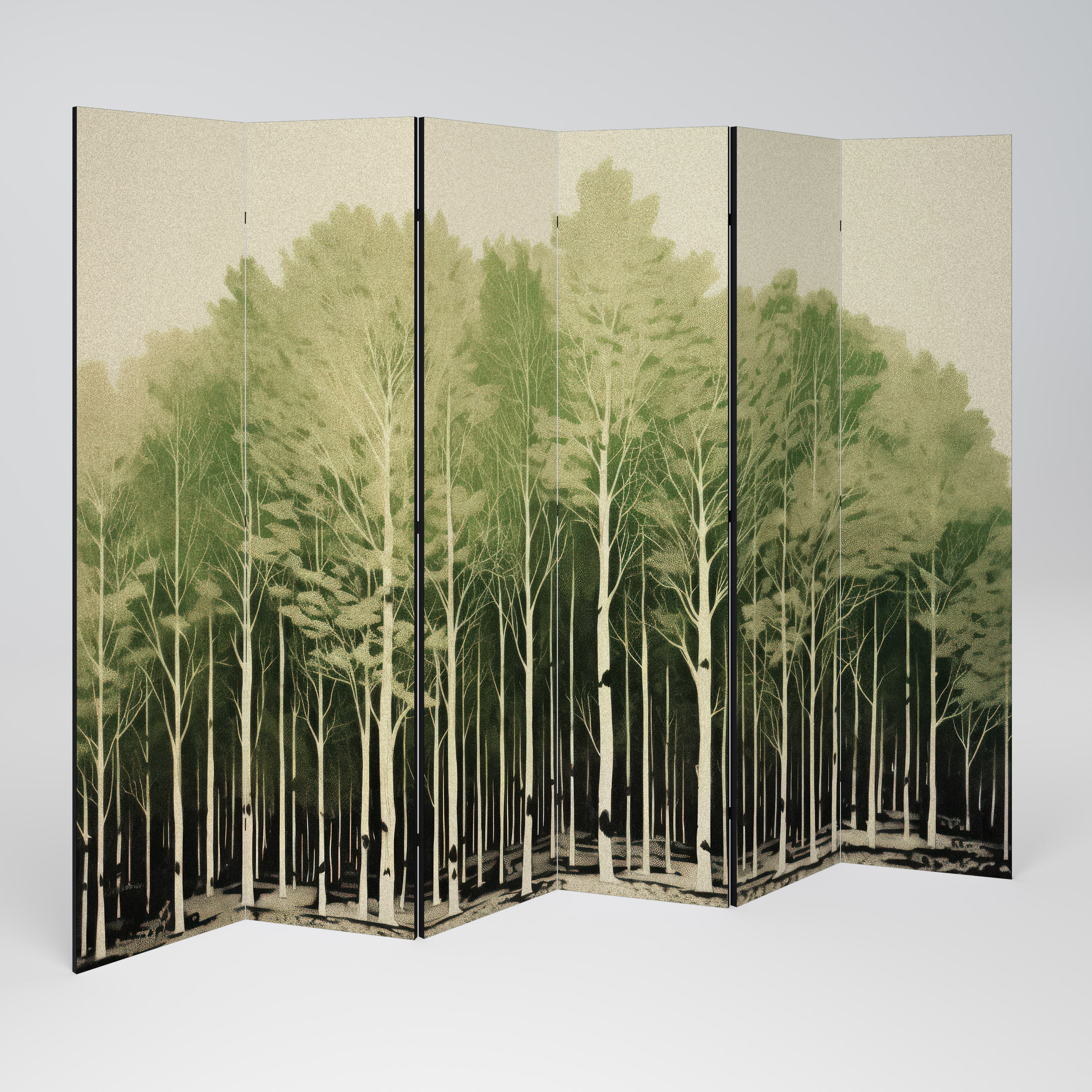 UNKNOWN NATURE 6-Panel Room Divider