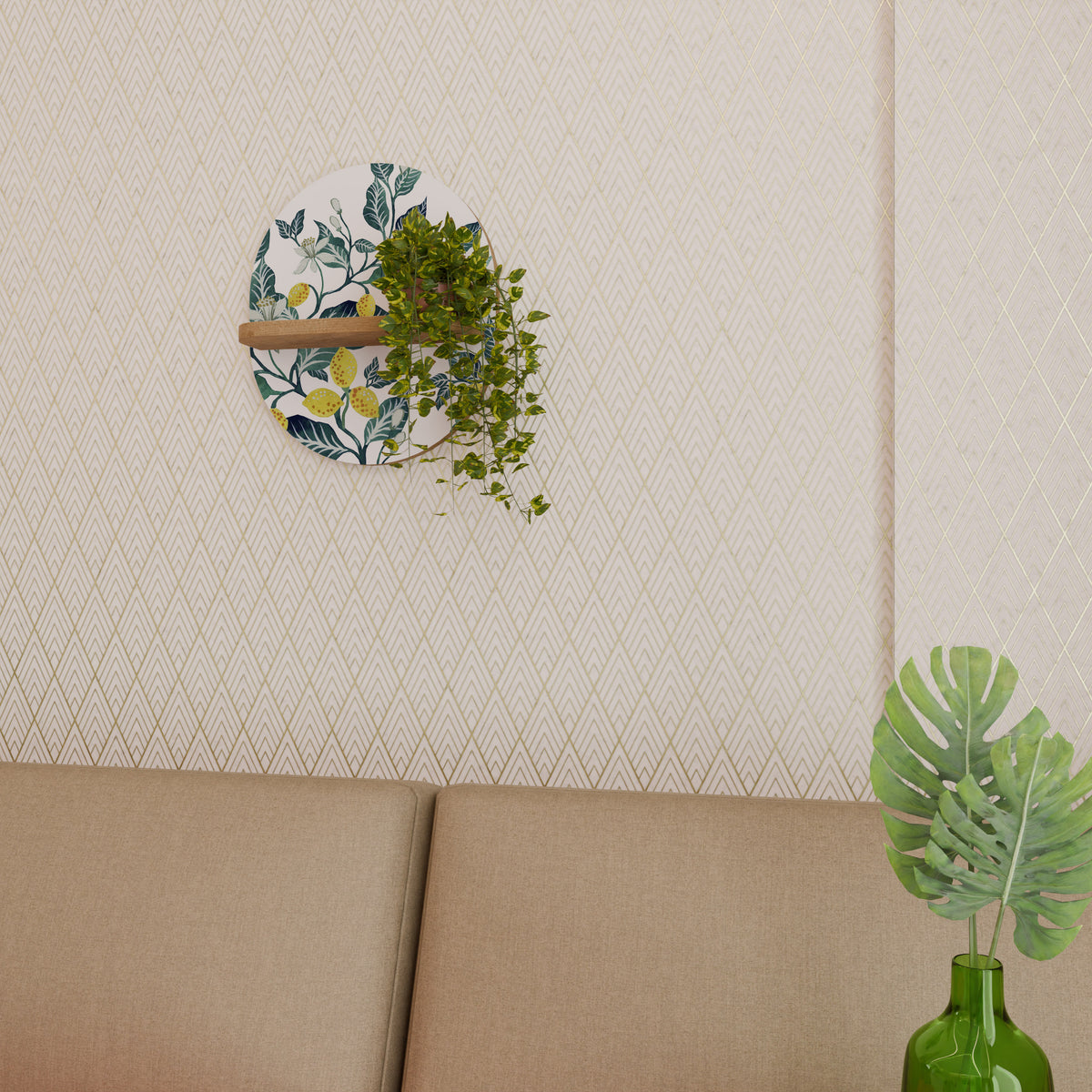 LEMON TREE Art Shelf