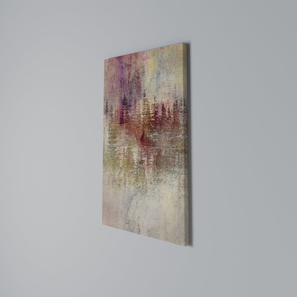 VEILED SUMMIT Vertical Canvas Print