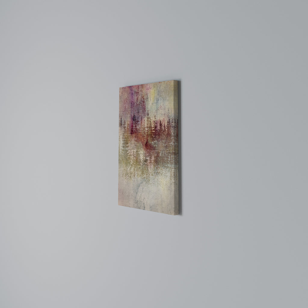 VEILED SUMMIT Vertical Canvas Print