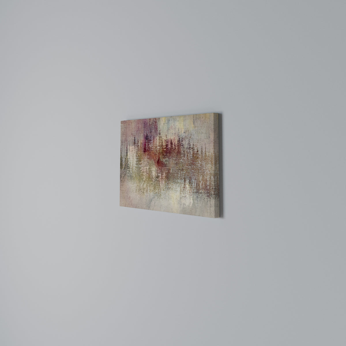 VEILED SUMMIT Horizontal Canvas Print