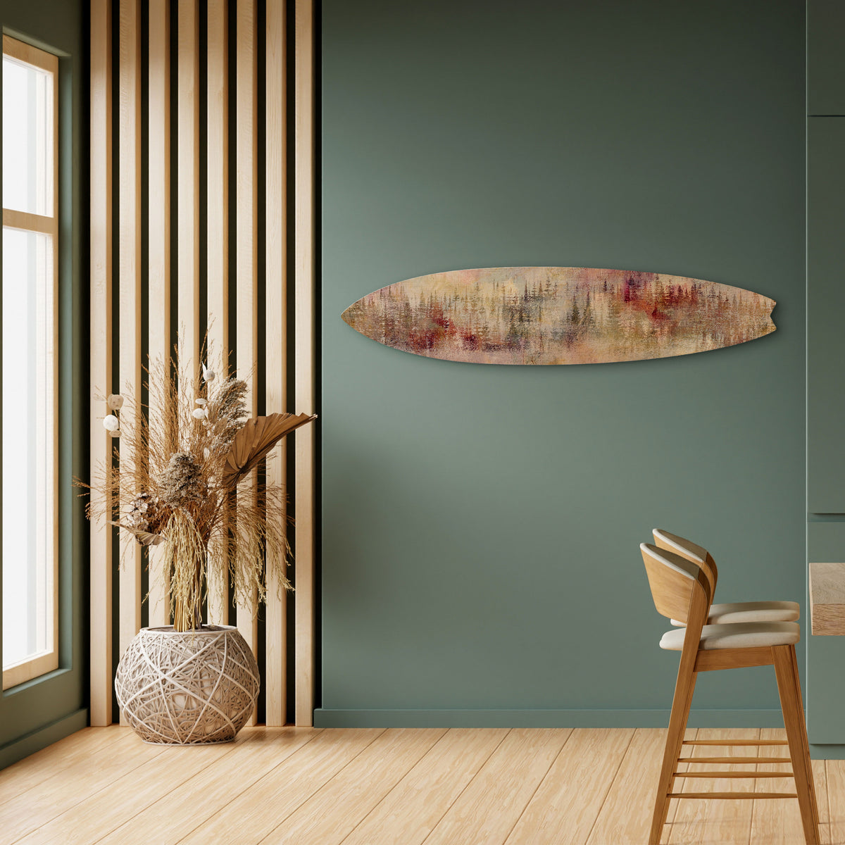 VEILED SUMMIT Surfboard Decorative Panel
