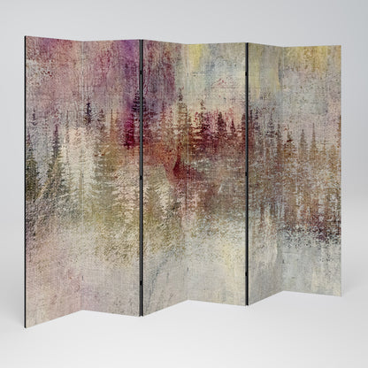 VEILED SUMMIT Decorative 6-Panel Room Divider