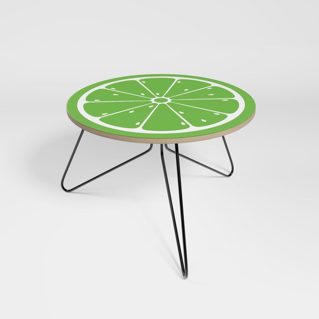 Uppfriskande LIME Litet soffbord