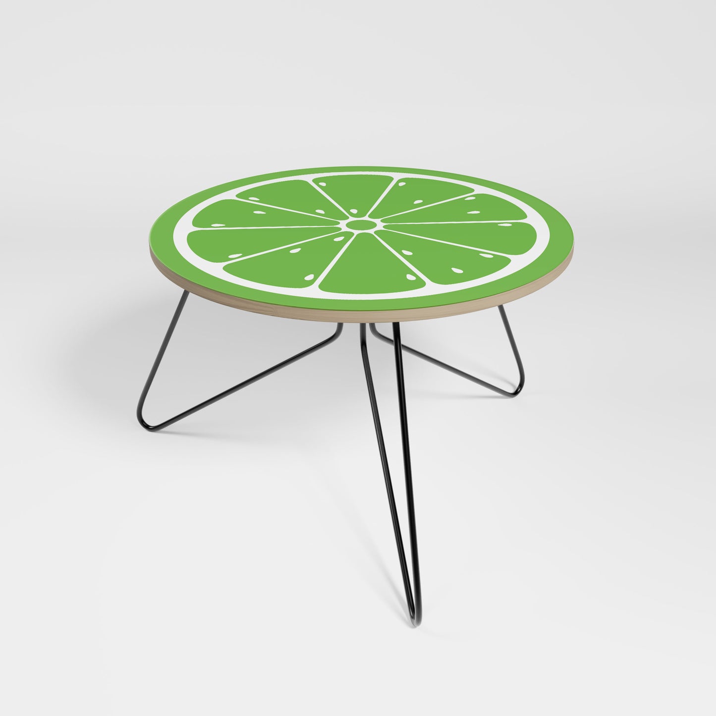 Uppfriskande LIME Litet soffbord