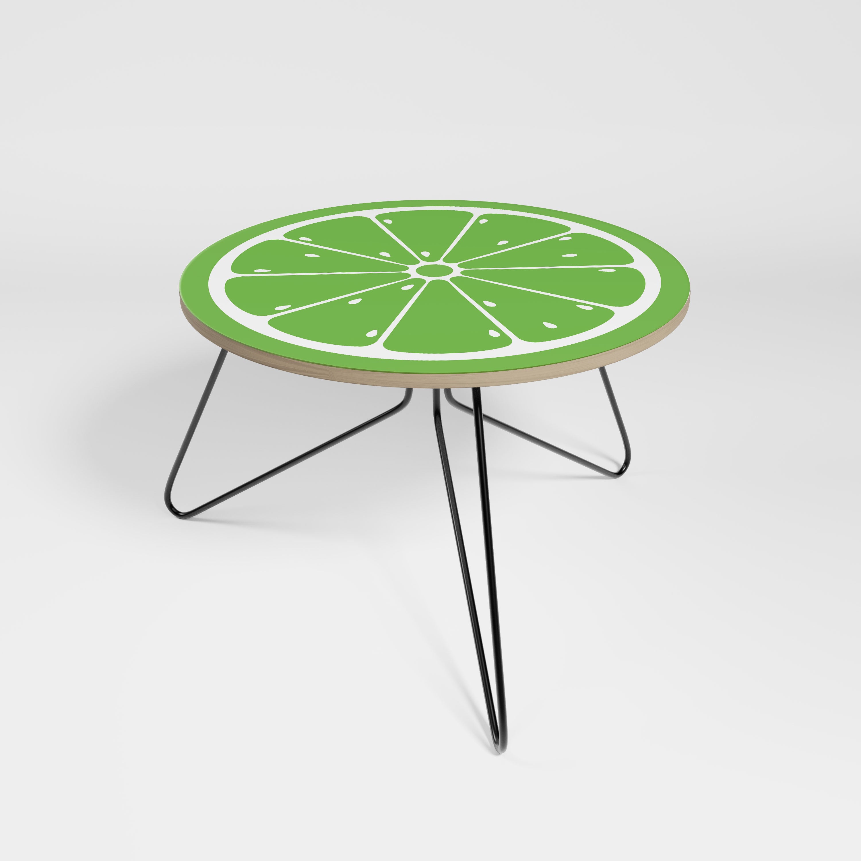 Uppfriskande LIME Litet soffbord