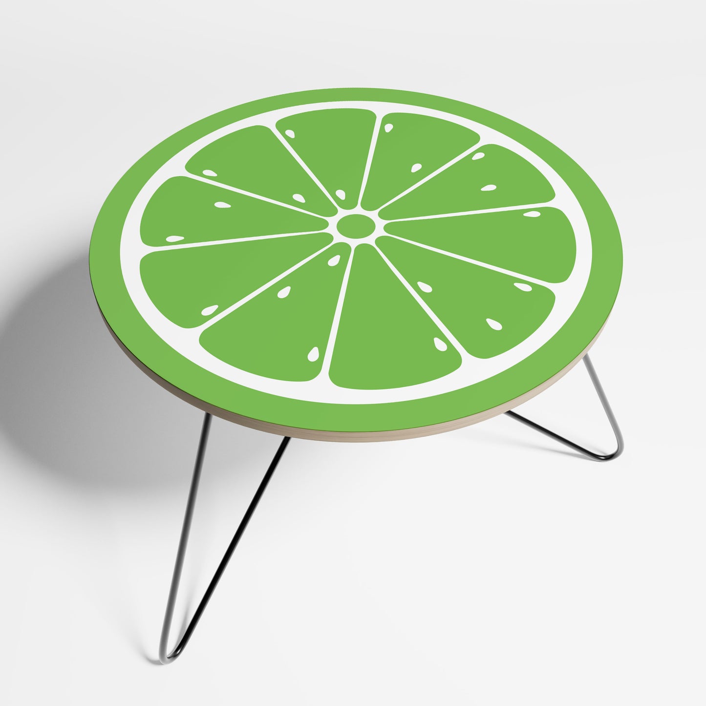 Uppfriskande LIME Litet soffbord