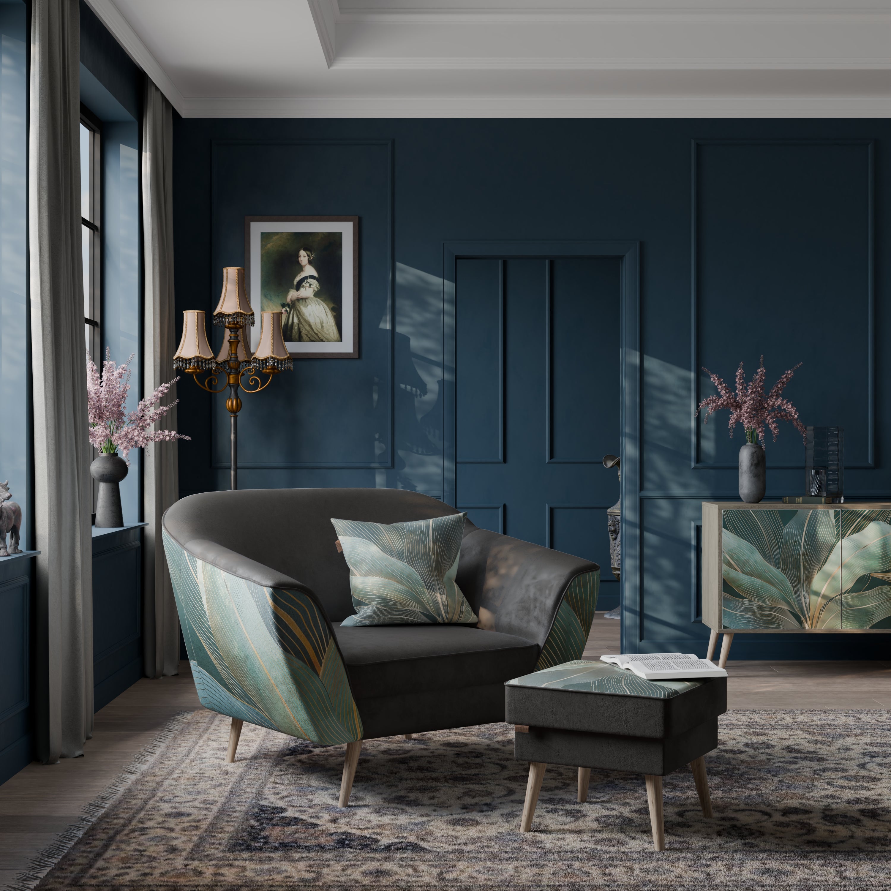 ROYAL GREEN AURORA Fåtölj