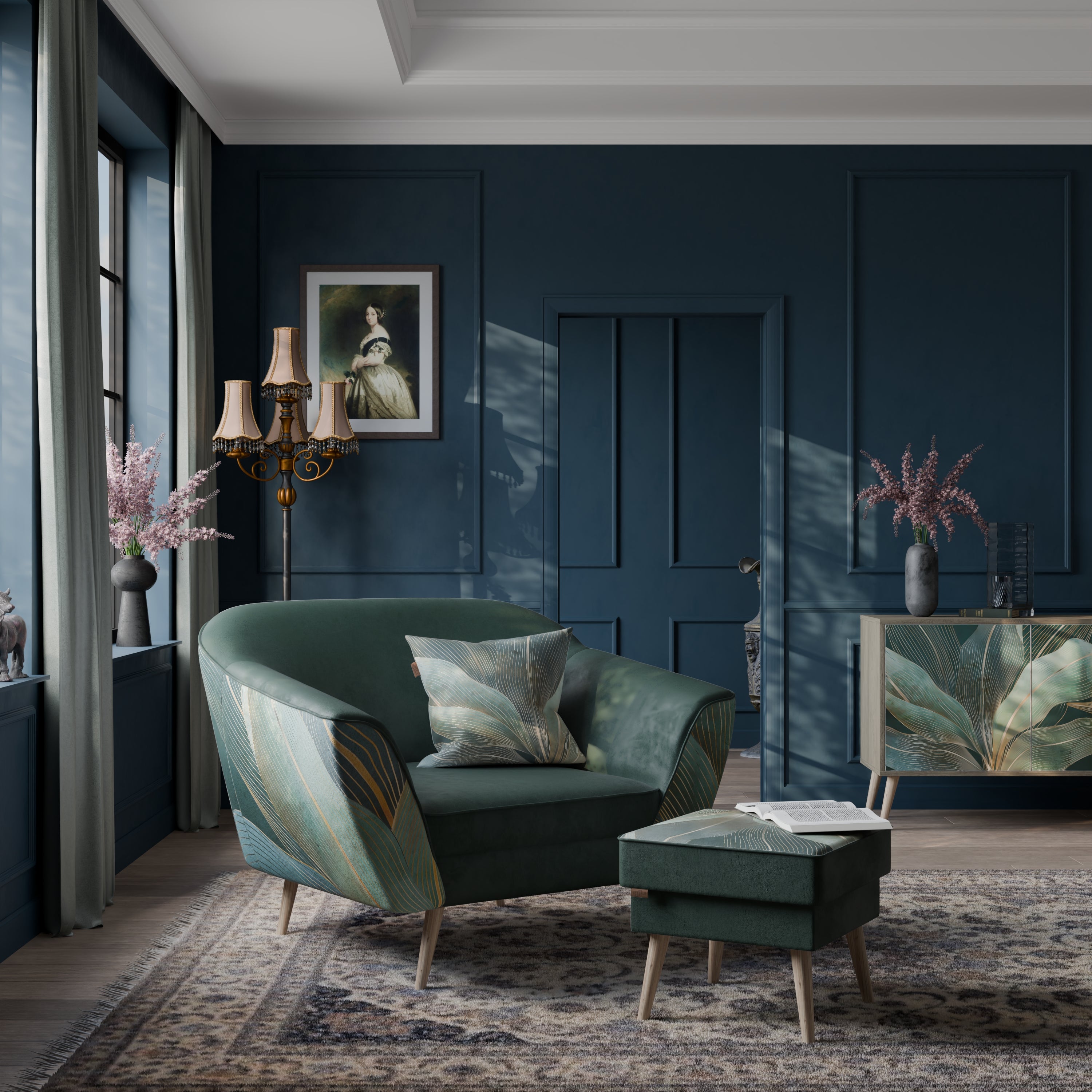 ROYAL GREEN AURORA Fåtölj