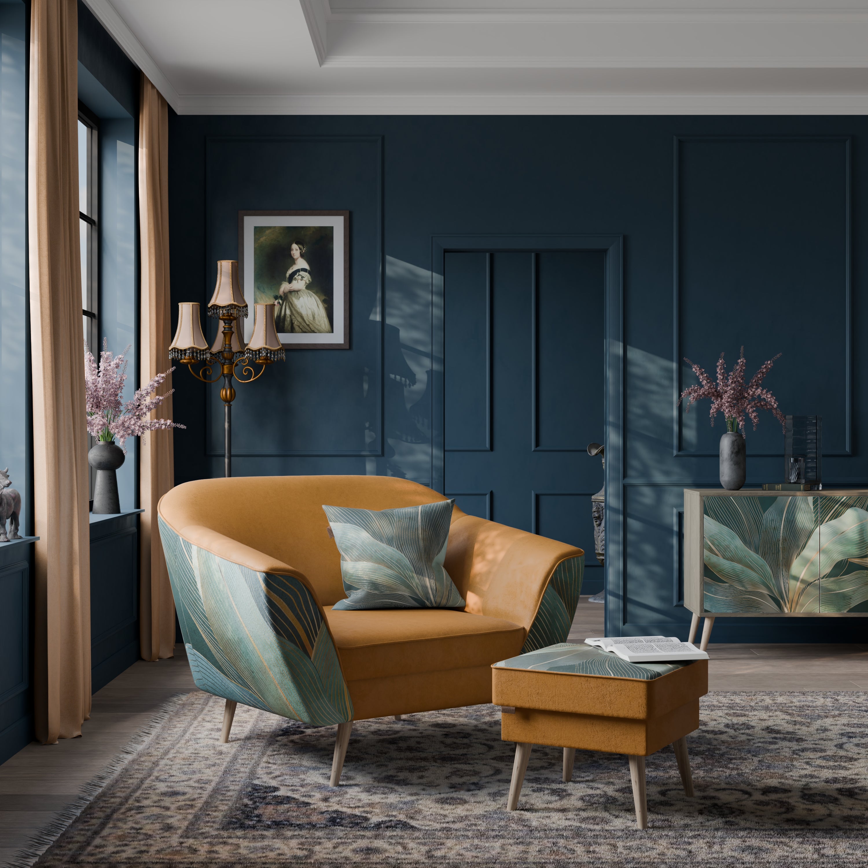 ROYAL GREEN AURORA Fåtölj