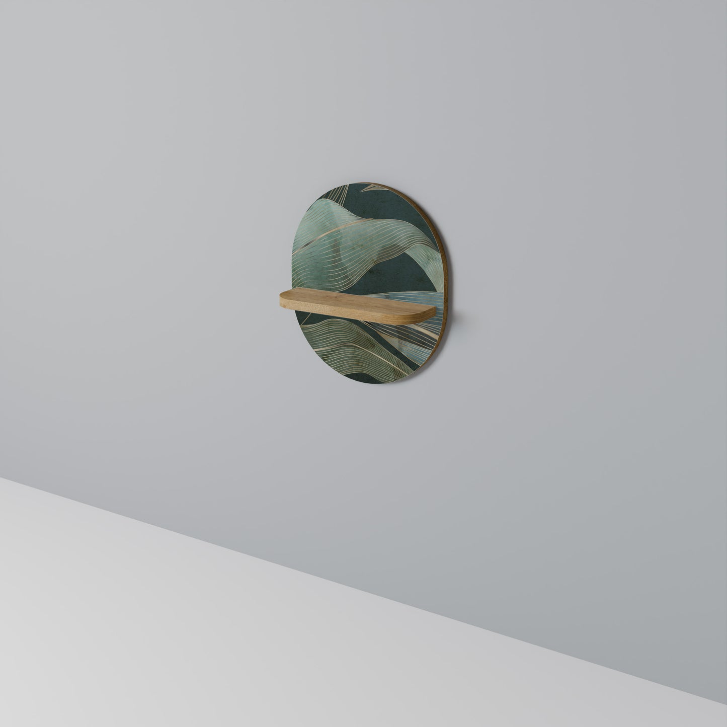 ROYAL GREEN Art Shelf