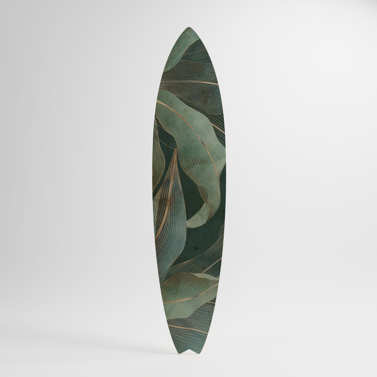 ROYAL GREEN Dekorativ Surfbräda