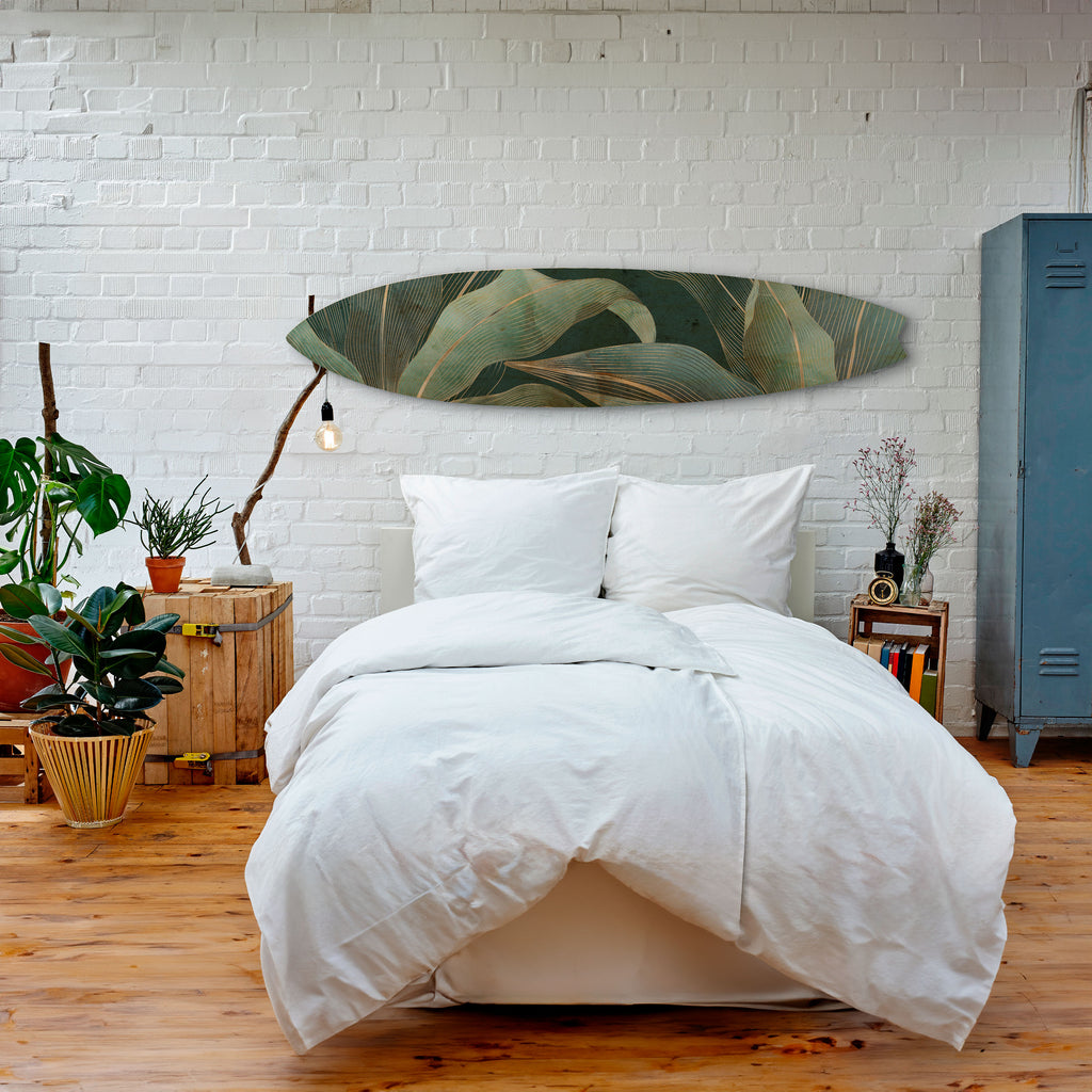 ROYAL GREEN Dekorativ Surfbräda