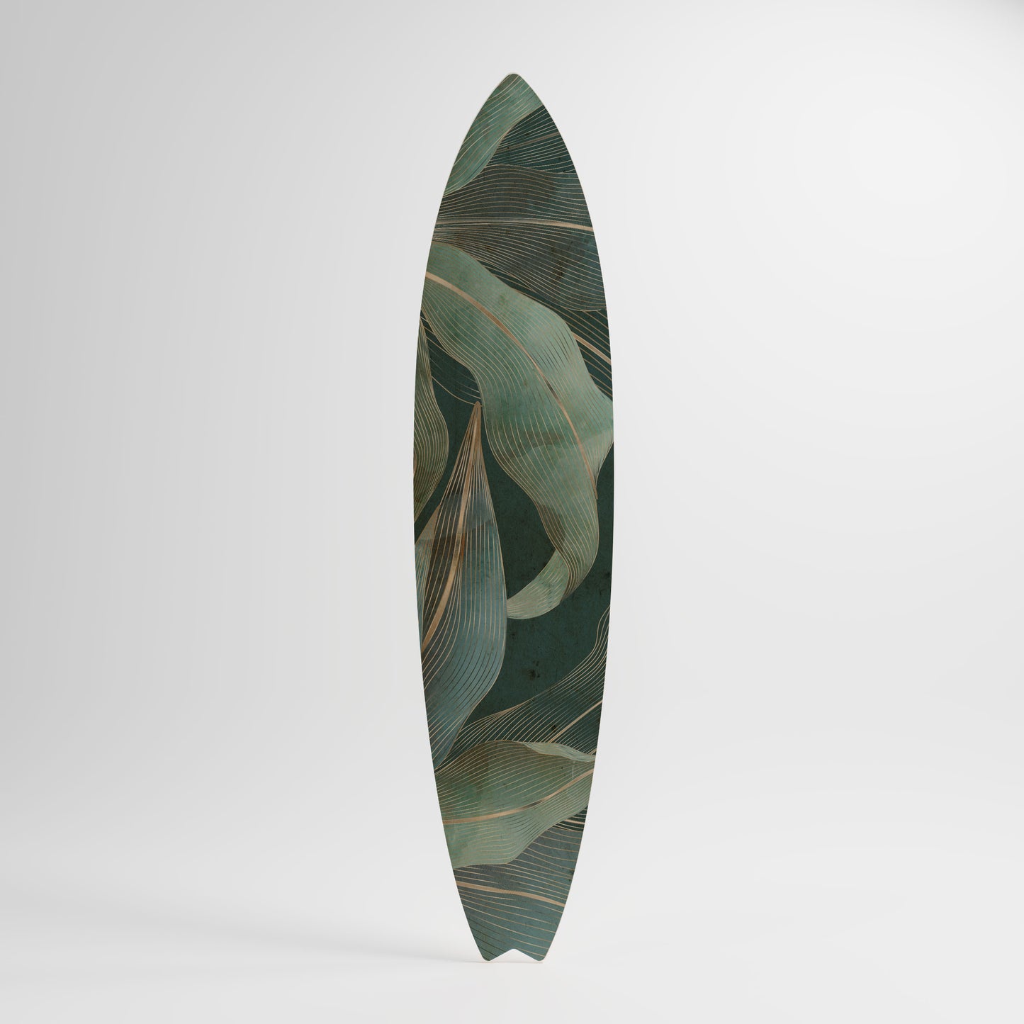 ROYAL GREEN Dekorativ Surfbräda