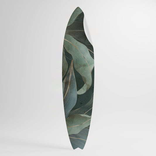 ROYAL GREEN Peel and Stick Surfboard Sticker