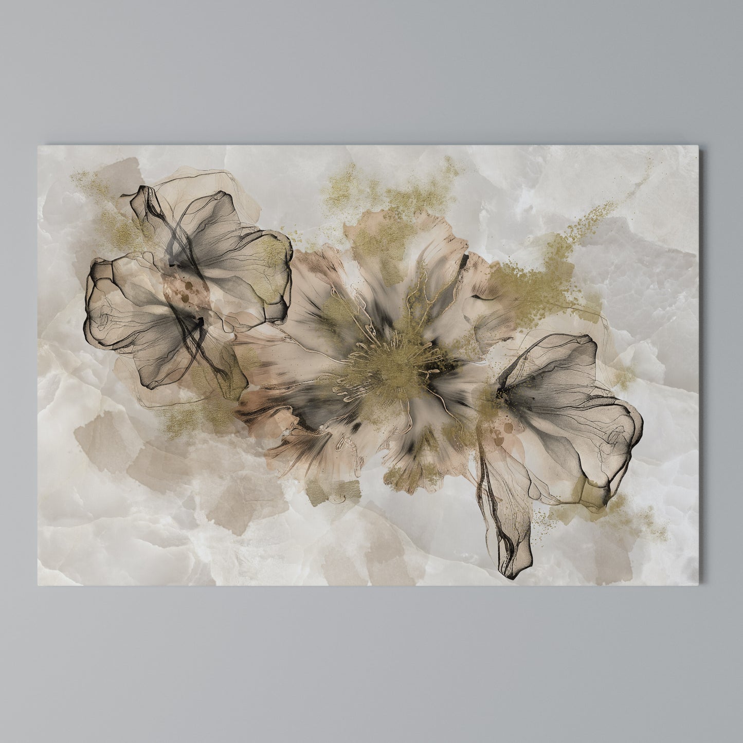 TRANSPARENT ELEGANCE Horizontal Canvas Print