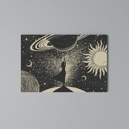 MYSTIC UNIVERSE Horizontal Canvas Print