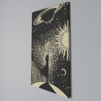 MYSTIC UNIVERSE Vertical Canvas Print