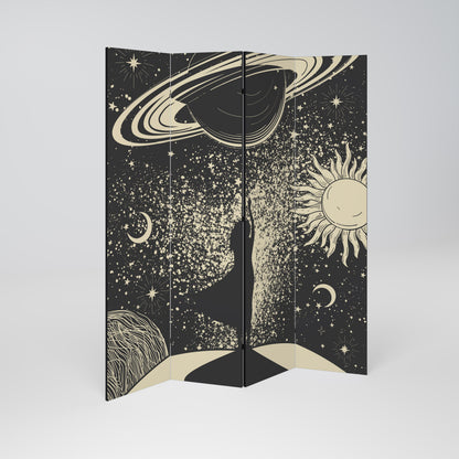 MYSTIC UNIVERSE Rumsavdelare 4 paneler