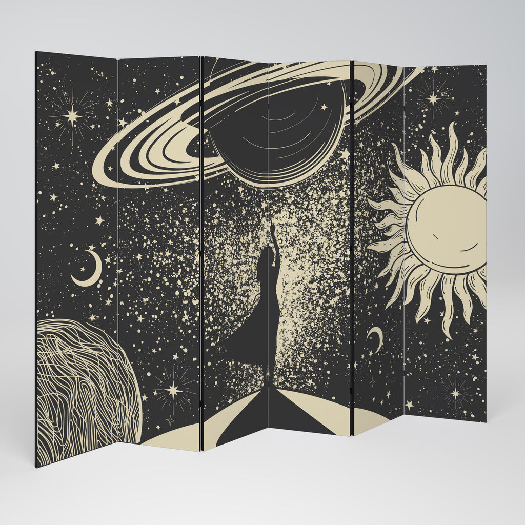MYSTIC UNIVERSE Rumsavdelare 6 paneler