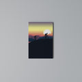 CYCLING HORIZON Vertical Canvas Print