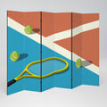 TENNIS ESSENTIALS Rumsavdelare 6 paneler