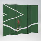 FOOTBALL ACTION Rumsavdelare 6 paneler