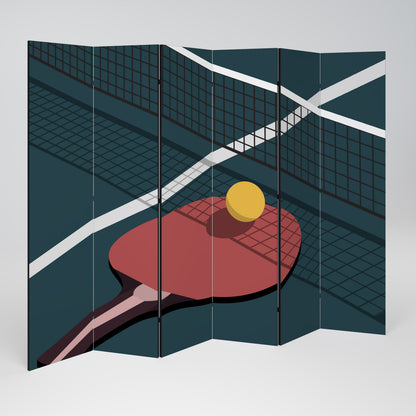 PING- PONG GAME Rumsavdelare 6 paneler