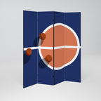 BASKETBALL CHALLENGE Rumsavdelare 4 paneler
