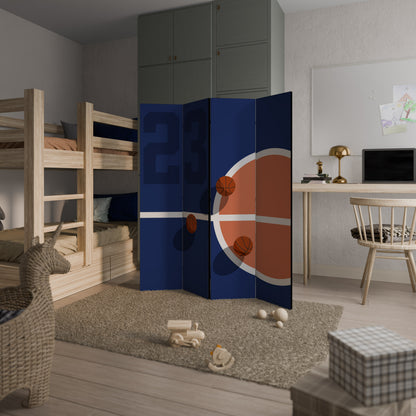 FAMOUS NUMBER 23 4-Panel Room Divider