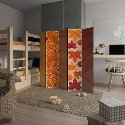 VIBRANT FALL FOLIAGE Decorative 5-Panel Room Divider