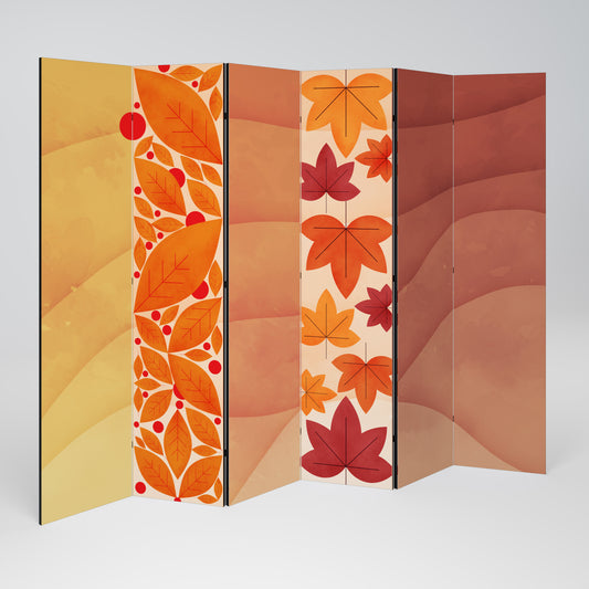 VIBRANT FALL FOLIAGE Rumsavdelare 6 paneler