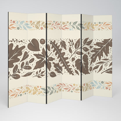 FOLIAGE ROWS Rumsavdelare 6 paneler