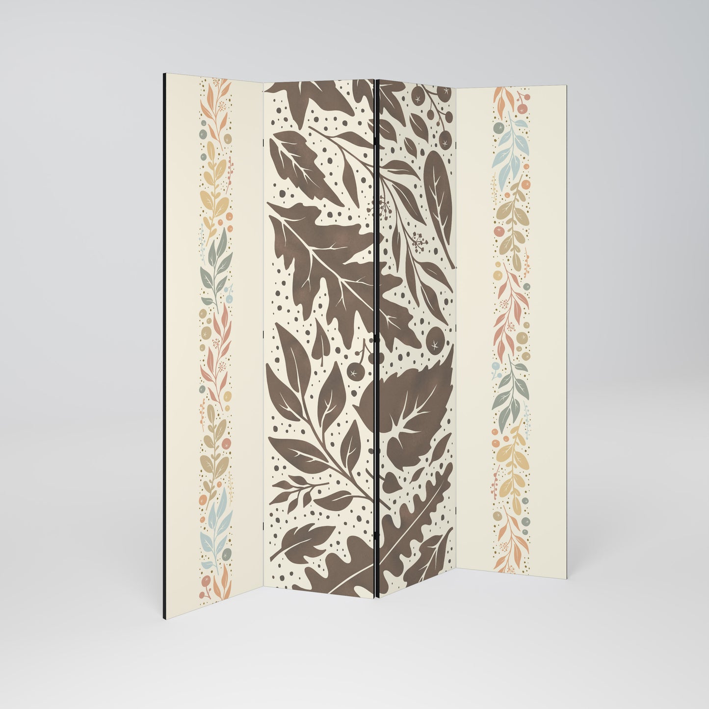FOLIAGE TALES Rumsavdelare 4 paneler