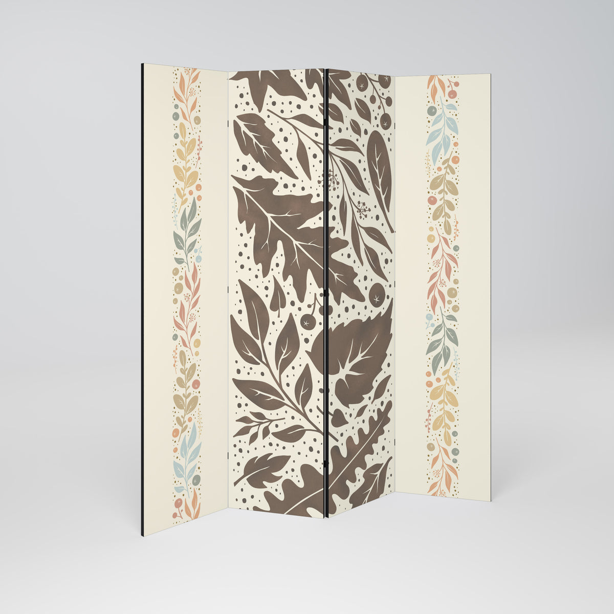 FOLIAGE TALES Rumsavdelare 4 paneler