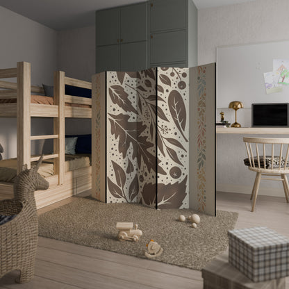 FOLIAGE TALES Decorative 5-Panel Room Divider