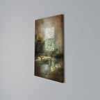 SUNLIT STILLNESS Vertical Canvas Print
