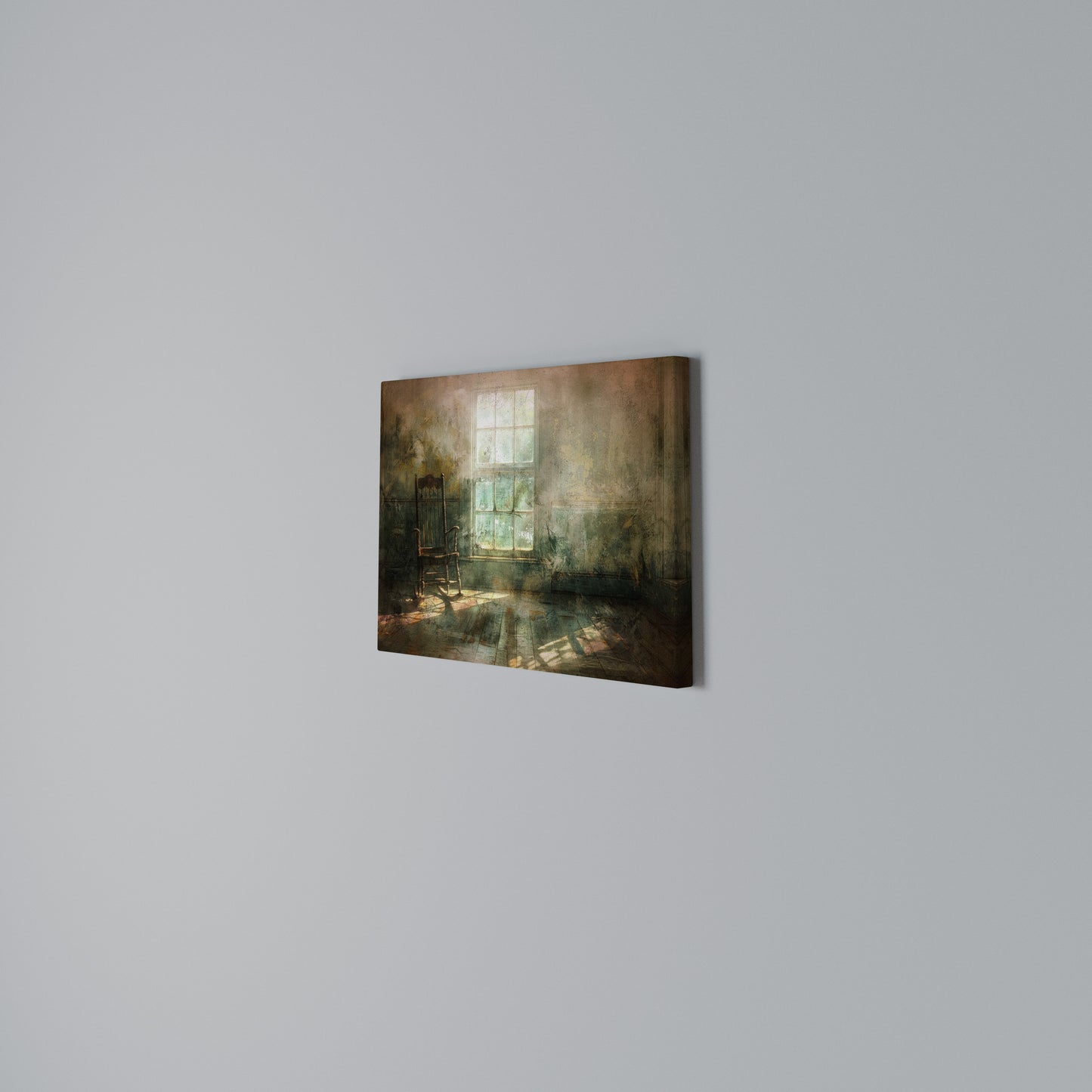 SUNLIT STILLNESS Horizontal Canvas Print