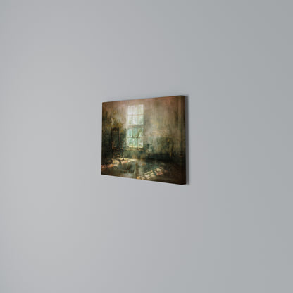 SUNLIT STILLNESS Horizontal Canvas Print