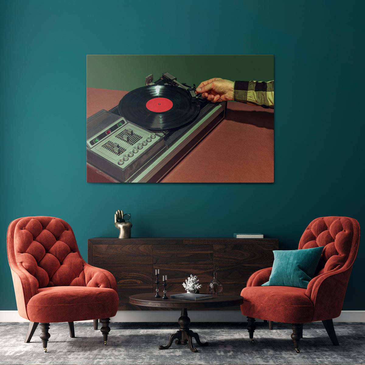 UNIQUE SOUNDS Horizontal Canvas Print