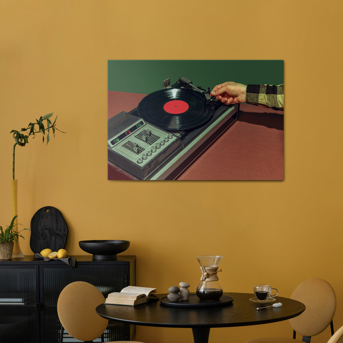 UNIQUE SOUNDS Horizontal Canvas Print