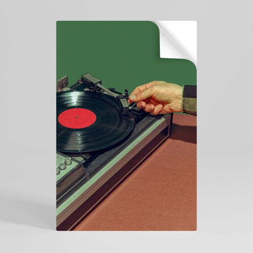 UNIQUE SOUNDS Självhäftande Vertikal Poster