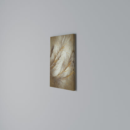 SOFT PLUMAGE Vertical Canvas Print