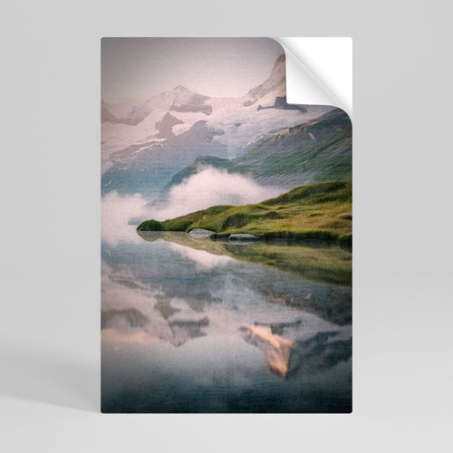 FOGGY HORIZON Självhäftande Vertikal Poster