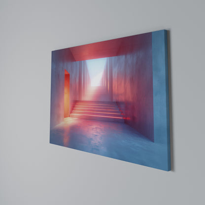 BRIGHT DIRECTION Horizontal Canvas Print