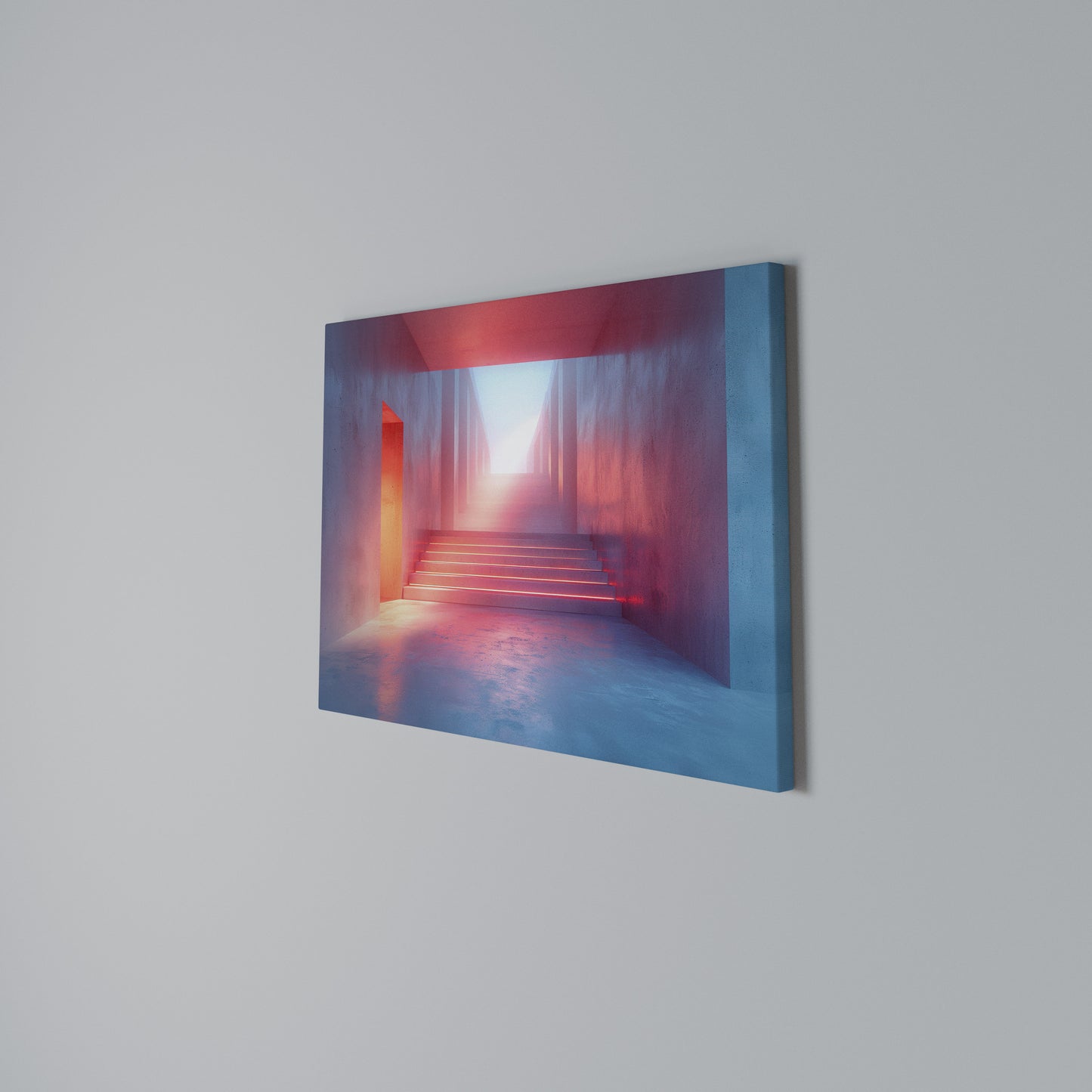 BRIGHT DIRECTION Horizontal Canvas Print