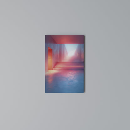 BRIGHT DIRECTION Vertical Canvas Print